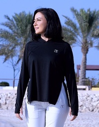 Mia- Black Sports Top